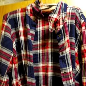 Flannelly cotton shirt